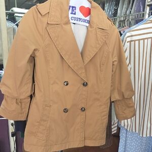 Banana Republic Tan Trench Coat